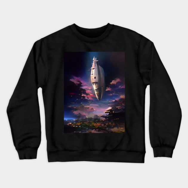 Invasion Crewneck Sweatshirt by Fanbros_art